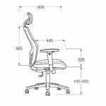 High Back Ergonomic Mesh Office Chair - Image 4