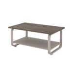 Modern Office Side Table with Metal Frame 120cm
