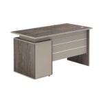 Manager Office Table Walnut Finish | Dubai & UAE