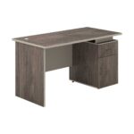 Manager Office Table Walnut Finish | Dubai & UAE - Image 2
