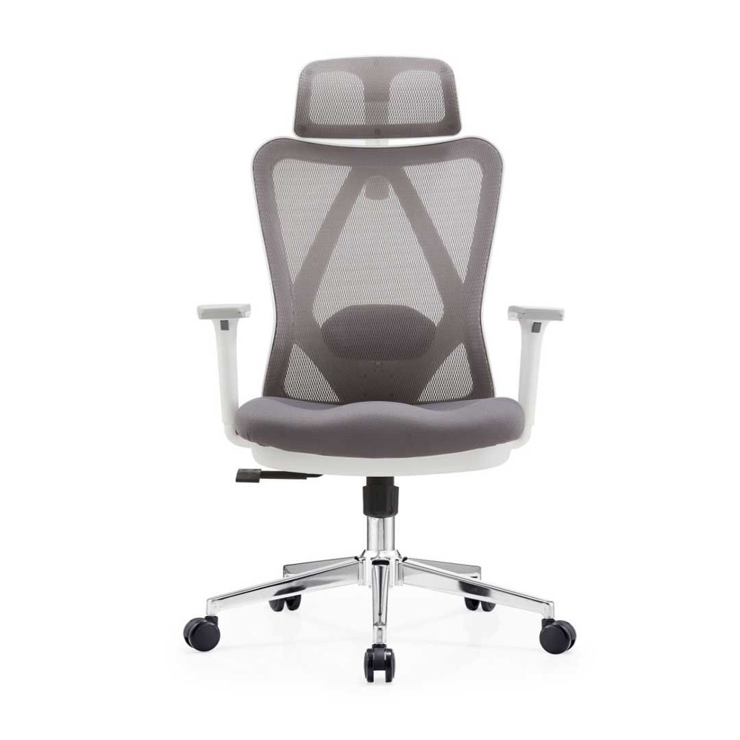 EG-789-H-white-1.jpg Comfort Plus High Back Executive Office Chair Arctic White Edition - Image 1