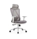 Comfort Plus High Back Executive Office Chair Arctic White Edition - Image 2