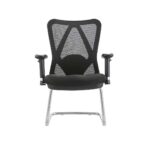 Comfort Plus Black Mesh Visitor Chair