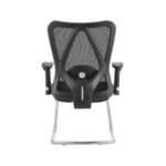Comfort Plus Black Mesh Visitor Chair - Image 3