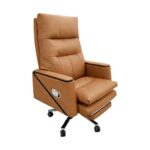 High-Back Ergonomic Recliner Office Chair With Footrest | Dubai & UAE