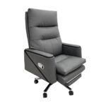 High-Back Ergonomic Recliner Office Chair With Footrest | Dubai & UAE - Image 2