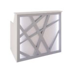 Modern Reception Desk with LED Lighting LuminEdge Series